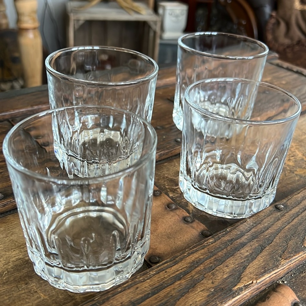 Crisa Low-Ball Whisky Glasses